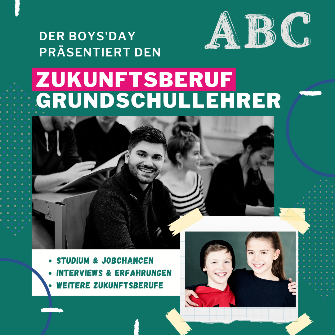 Grafik zur Neuen Website Zukunftsberuf Grundschullehrer